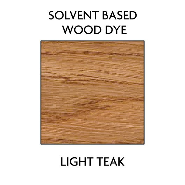 Rustins Wood Dye 1 Litre for Interior and Exterior - Light Teak | R650078