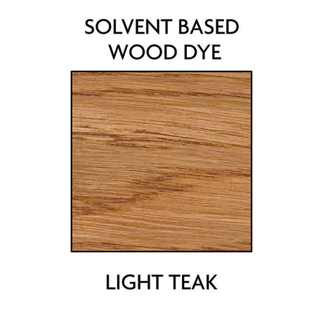 Rustins Wood Dye 1 Litre for Interior and Exterior - Light Teak | R650078