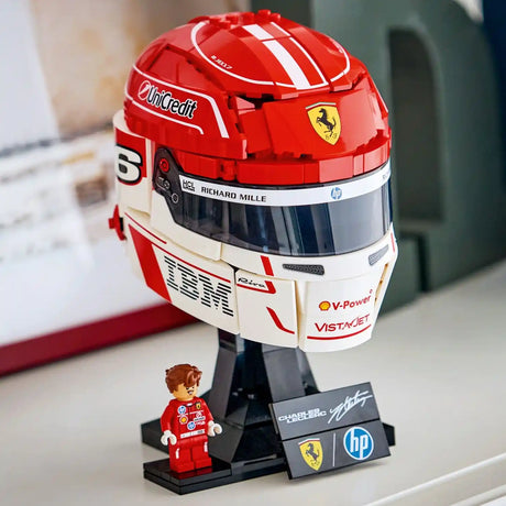 Lego Editions Scuderia Ferrari HP Charles Leclerc F1 Helmet | 43014
