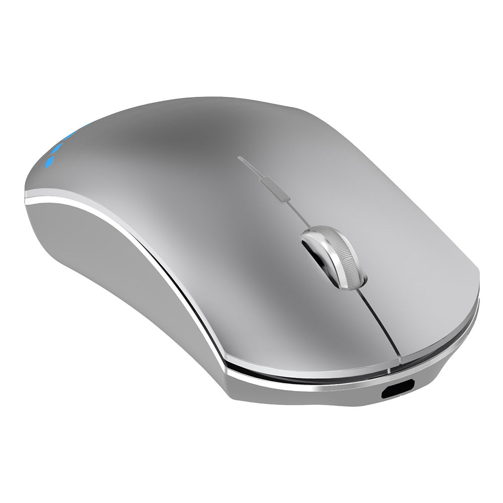 Deltaco Wireless Optical Computer Mouse - Aluminium | MS800