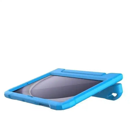 Blue rugged protective case cover for Samsung Galaxy Tab A11 Plus tablet with padded bumpers and built-in stand kickstand