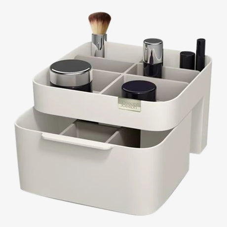 Joseph Joseph Viva Cosmetic Makeup Organiser with Drawer - Shell | 75004JJ