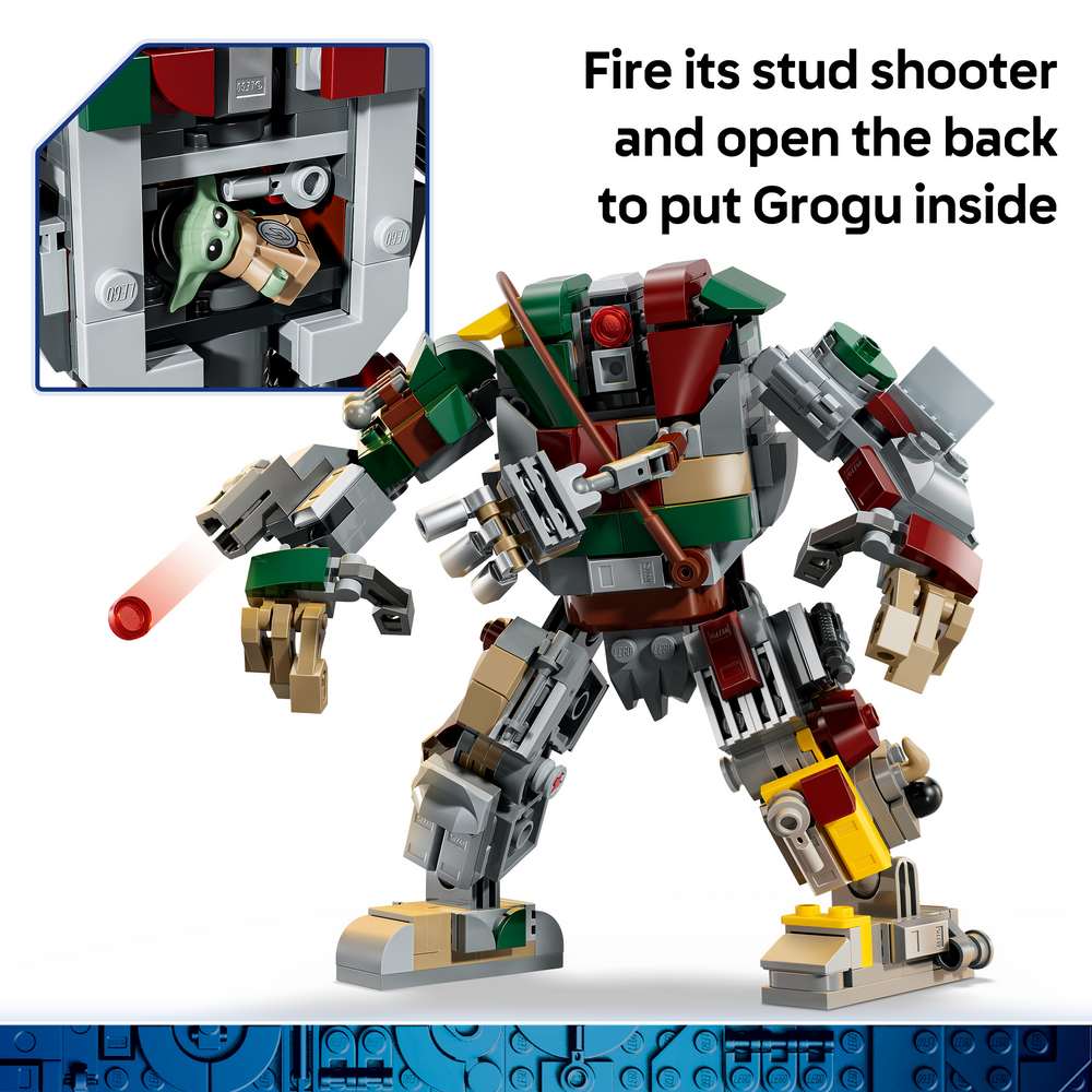 LEGO Star Wars™ Hutt Palace Sentry Droid Showdown 75451 - captioned product view. 415 pieces. Ages 9+.