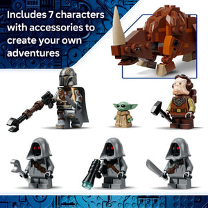 LEGO Star Wars™ Offworld Sandcrawler™ and Mudhorn 75453 - captioned product view. 1683 pieces. Ages 14+.