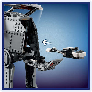 LEGO Star Wars™ Imperial Remnant AT-AT™ with INT-4 75454 - close-up detail of the finished build. 1453 pieces. Ages 10+.