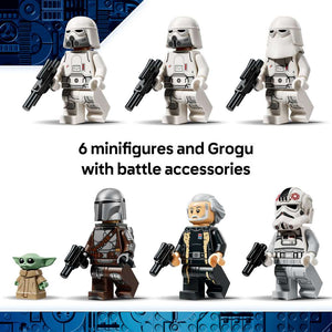 LEGO Star Wars™ Imperial Remnant AT-AT™ with INT-4 75454 - captioned product view. 1453 pieces. Ages 10+.