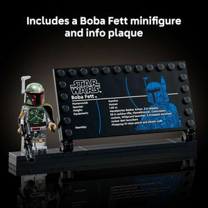 LEGO Star Wars™ Boba Fett™ 75455 - captioned product view. 1544 pieces. Ages 18+.