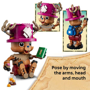 LEGO ONE PIECE Tony Tony Chopper 75643 - captioned product view. 577 pieces. Ages 9+.