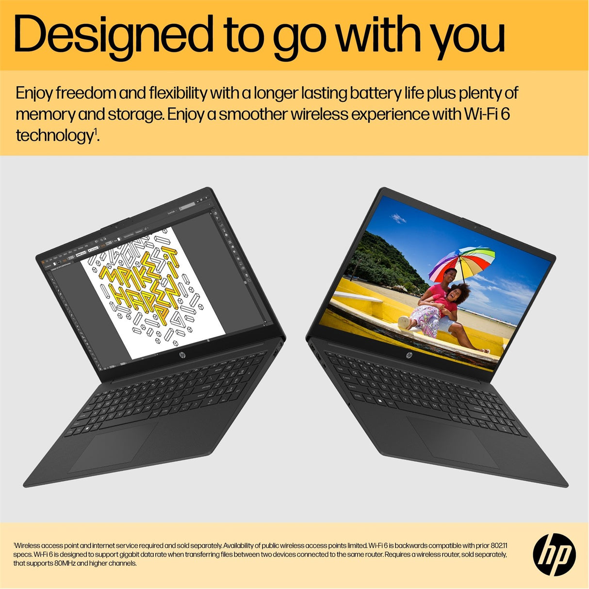 HP 15.6 Inch AMD Ryzen 5 7520U Laptop 8gb 512gb SSD - Black | 15-FC0057NA
