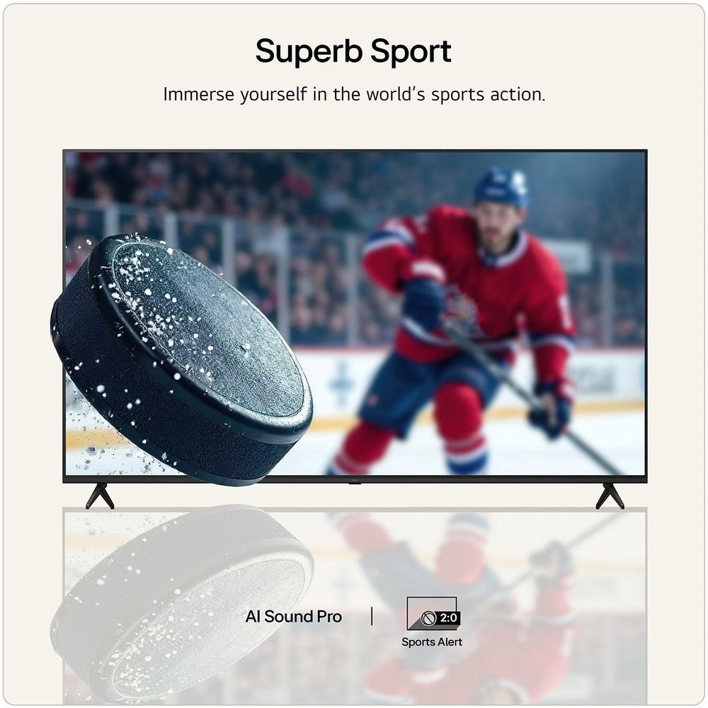 LG NANO 75 Inch NU85 AI 4K Ultra HD Smart TV (2026)