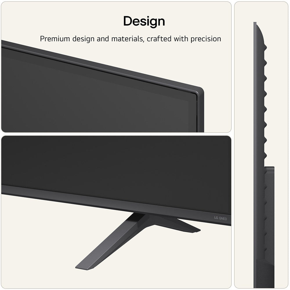 LG QNED72 75 Inch 4K Smart TV - Black