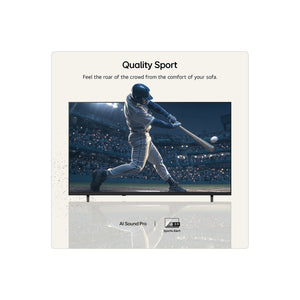 LG QNED72 75 Inch 4K Smart TV - Black