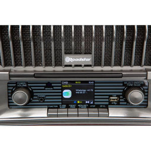 Roadstar Portable CD Vintage Radio with Bluetooth | ROAHRA-270CDBT