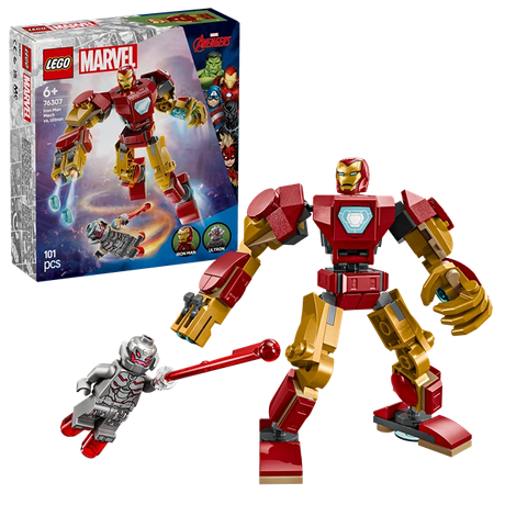 Lego Iron Man Mech vs. Ultron | 76307