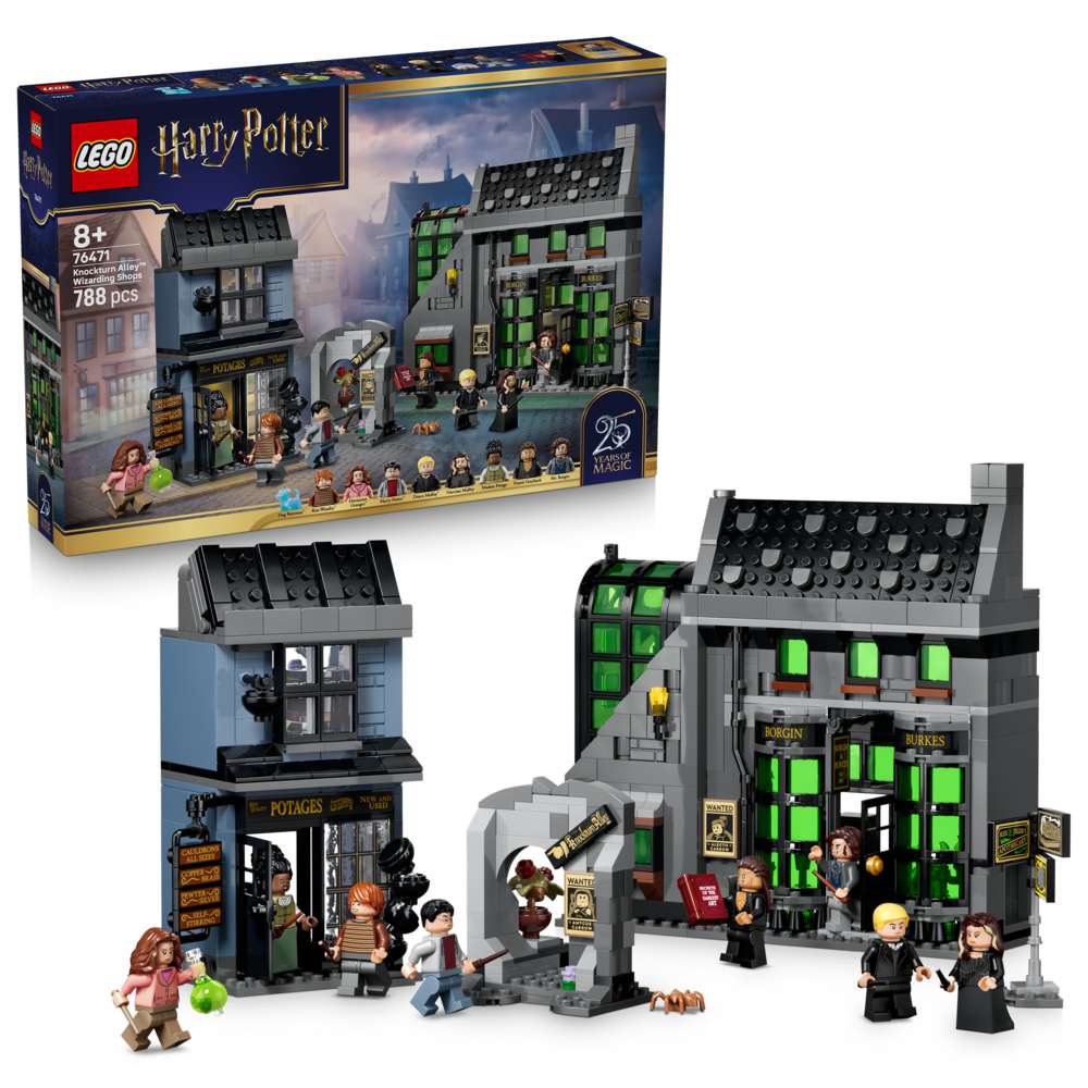 Lego Harry Potter Knockturn Alley Wizarding Shops | 76471