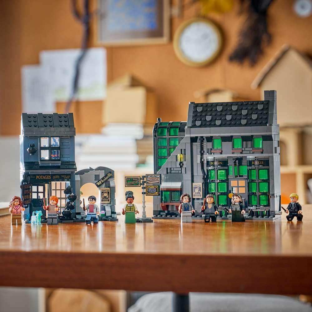 Lego Harry Potter Knockturn Alley Wizarding Shops | 76471