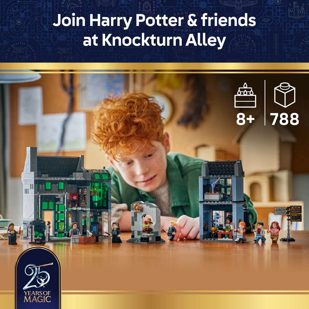 Lego Harry Potter Knockturn Alley Wizarding Shops | 76471