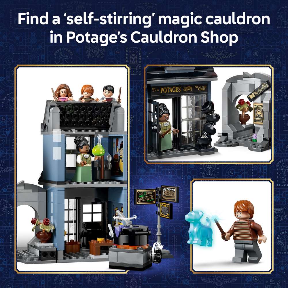 Lego Harry Potter Knockturn Alley Wizarding Shops | 76471