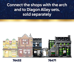 Lego Harry Potter Knockturn Alley Wizarding Shops | 76471