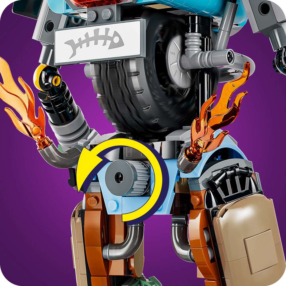 LEGO Fortnite KIT 77081 - close-up detail of the finished build. 1230 pieces. Ages 12+.