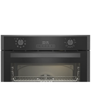 Blomberg AeroChef Built In Single Oven Multifunction - Dark Steel | ROEN9222DX