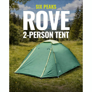 Six Peaks Rove 2 Person Camping Tent - Green | SIOA000201