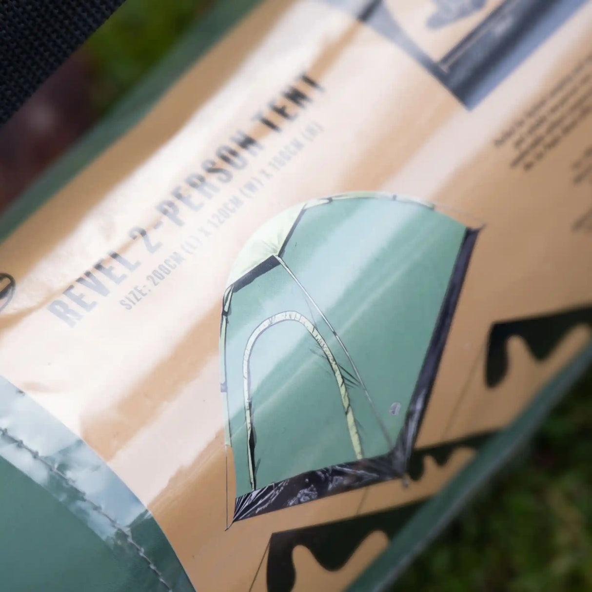 Six Peaks Rove 2 Person Camping Tent - Green | SIOA000201