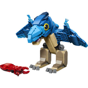 LEGO Jurassic World Baby Dinosaur: Pteranodon 77977 - the fully built model on a plain background. 373 pieces. Ages 7+.