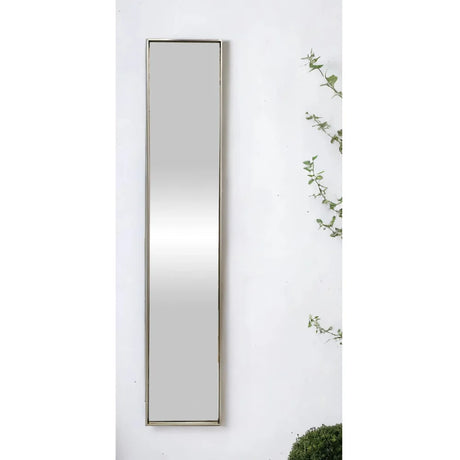 Macquillan Alcor Long Bevelled Mirror 151cm - Silver Frame | MQM3207