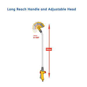 Hozelock 2697 Lance Spray Plus Long Reach 90cm | HOZ2697