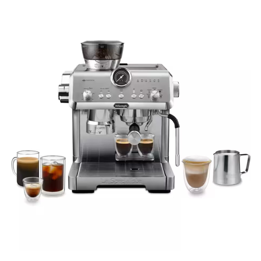 DeLonghi La Specialista Opera Manual Bean to Cup Espresso Coffee Machine - Metal | EC9555.M