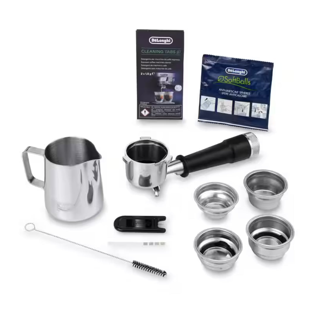 DeLonghi La Specialista Opera Manual Bean to Cup Espresso Coffee Machine - Metal | EC9555.M
