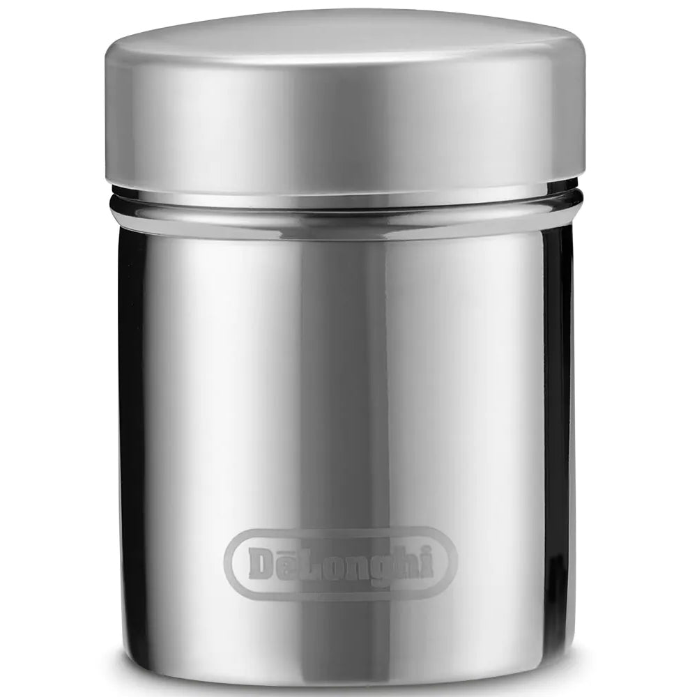 Springkle 250g DeLonghi Cocoa Sprinkler Shaker 250g - Stainless Steel – Heavins