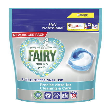 Fairy Professional Non Bio Washing Pods 100 Pack (2 x 50 Pack)