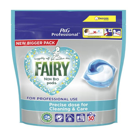 Fairy Professional Non Bio Washing Pods 100 Pack (2 x 50 Pack)