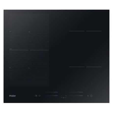 Haier Series 4 60cm 4 Zone Electric Ceramic Hob With Touch Control - Black | HAFRSJ64MC