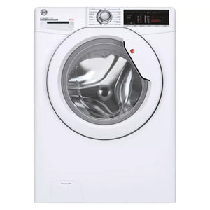 Hoover H-Wash 10kg 1400 Spin Washing Machine - White | H3WO4105TA4/1-80