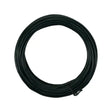 Green Blade heavy duty garden tying wire coil, 2mm diameter by 20 metre length, dark green plastic-coated wire wound in a circle with metal connector loop visible