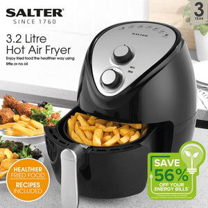 Salter Single Drawer Air Fryer 3.2 Litre | EK2818