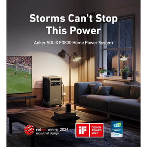 Anker SOLIX F3800 Portable Power Station Battery Backup ( 3840Wh - 6000W ) | A1790211
