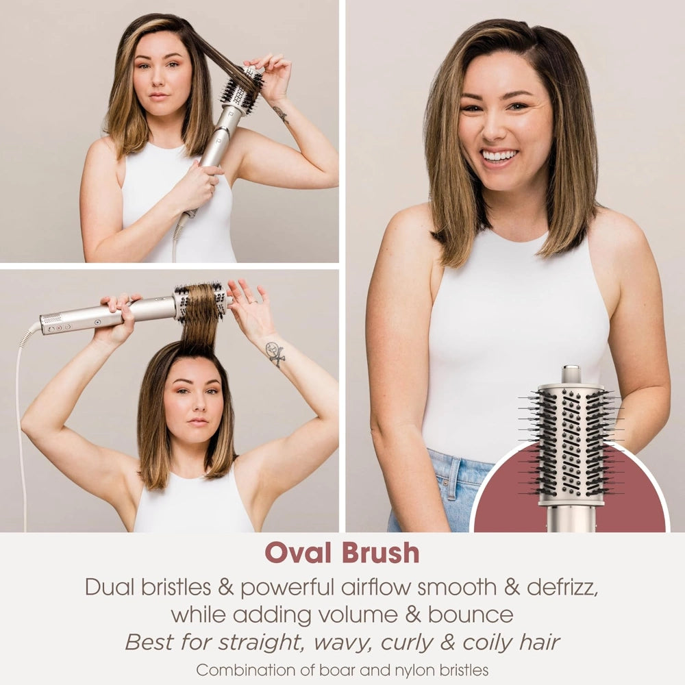 Shark FlexStyle 4 in 1 Air Styler and Hair Dryer - Stone | HD436SLUK