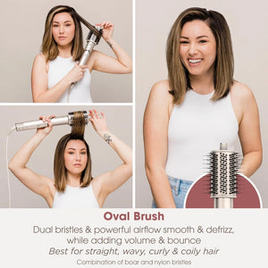 Shark FlexStyle 4 in 1 Air Styler and Hair Dryer - Stone | HD436SLUK