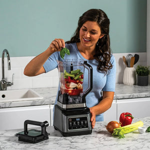 Ninja 3-in-1 Food Processor and Blender with Auto-IQ | BN800UK