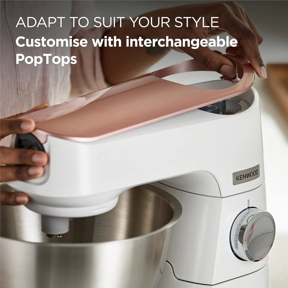 Kenwood Titanium Chef Baker Stand Mixer 1200W - White | KVC65.001WH