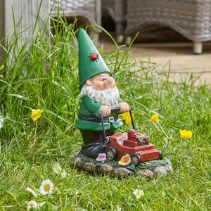 Smart Garden Gnome Mowing Wilf | 5030416