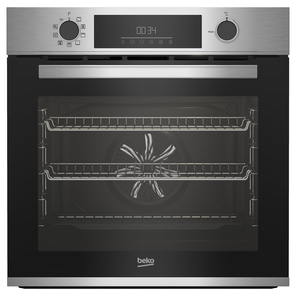 BEKO Pro Electric Built-In Pyrolytic Oven - Stainless Steel | BBIE22300XFP