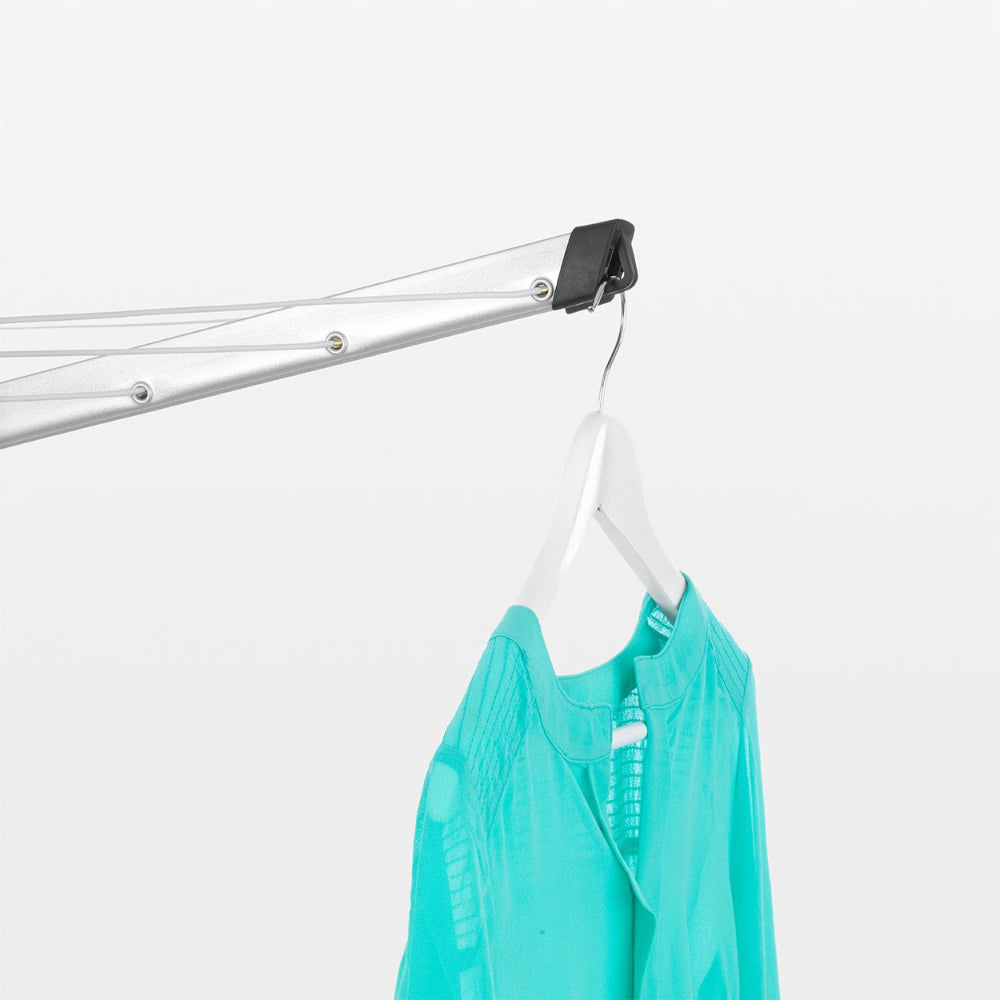 Brabantia 50m 4 arm Topspinner Rotary Clothes Line with Soil Spear