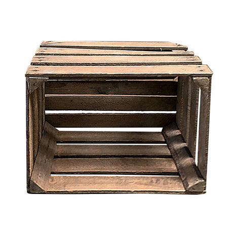 Kaemingk Wooden Fruit Rate 50cm x 40cm x 30cm ( Apple Crate) - Natural | 862581