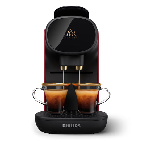Philips L'Or Barista Sublime Capsule Coffee Machine - Red | LM9012/50