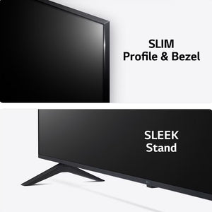 LG 43" UR78 4K UHD LED Smart TV - Black | 43UR78006LK.AEK